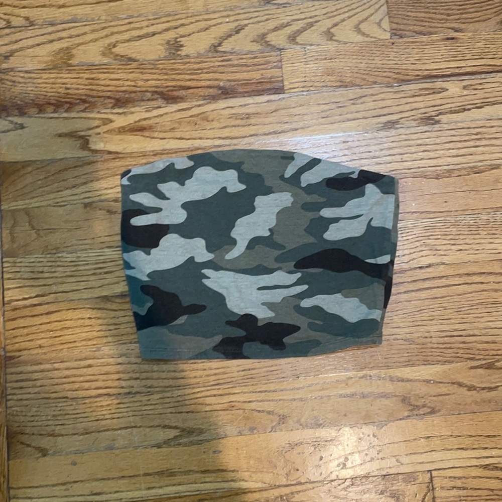 Garage Tube Top- Camo